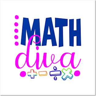 Math Diva Posters and Art